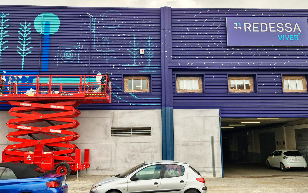 REDESSA Viver estrenarà un mural per a commemorar els 30 anys de l’empresa municipal